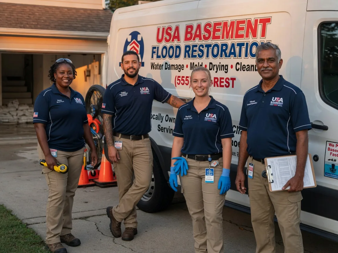 Basement Flood Cleanup company in Cowden, IL